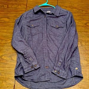 Carharrt Blue Button-up